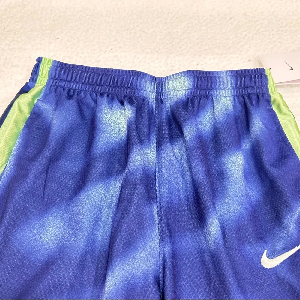 Boy’s Blue and Green Nike Dri-FIT Shorts